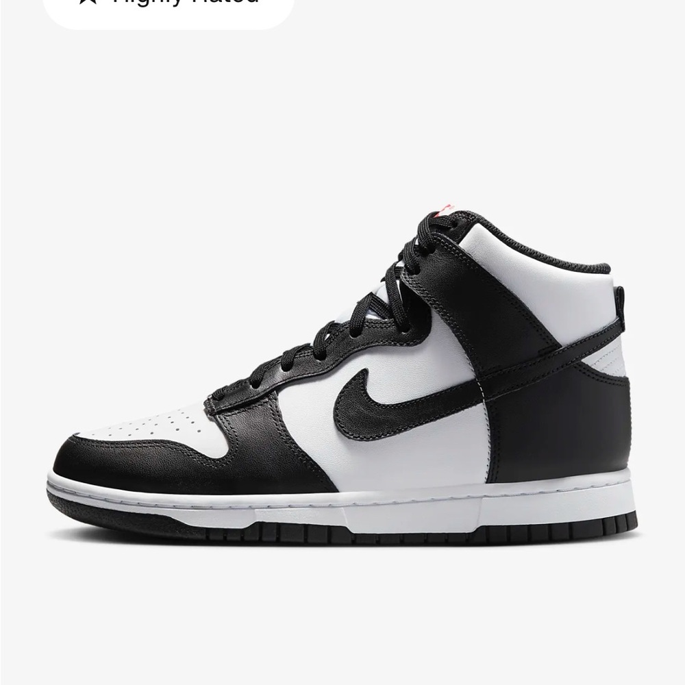 Nike Dunk High - black/white